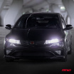 LED-Autolampen Serie F25 PRO BLACK FULL CANBUS H4 H19 70W 12V 24V