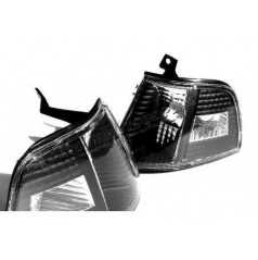 Honda Civic 90-92 – klare Vordersitze SCHWARZ