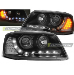 VW T5 04.03-08.09 Klare Frontleuchten Daylight LED schwarz
