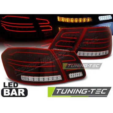Mercedes W212 Limousine E-Klasa 2009-13 Rückleuchten rot weiße LED
