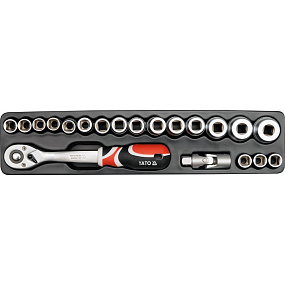 Werkzeugkasten 1/2" 62-tlg