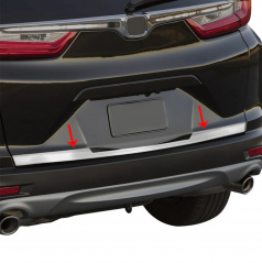 Polierte Edelstahlabdeckung der Unterkante des Kofferraums Honda CR-V V 2018-2023
