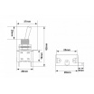 Toggle Chrome-Schaltertyp.2 Led Gelb
