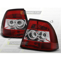 OPEL VECTRA B 1995-98 HECKLEUCHTEN ROT WEIß