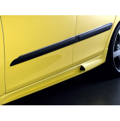 Seitliche Zierleisten, Edelstahl, Škoda Fabia II Lim./ Kombi