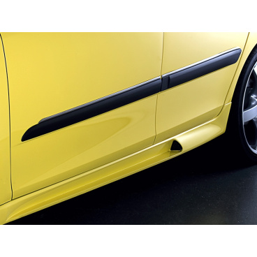 Seitliche Zierleisten, Edelstahl, Škoda Fabia II Lim./ Kombi