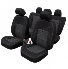 Autoschondecke Tapi Lux-Škoda Octavia II – geteilte Rücksitzbank + Armlehne