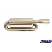 TurboWorks Bionix Sportauspuff, 76 mm Spitze, 63,5 mm Einlass