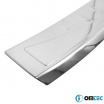 Edelstahl-Heckstoßstangenabdeckung Omtec Volvo XC60 2013-17 poliert