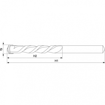 Betonbohrer 8 x 200 mm