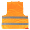 Reflexweste XXL orange mit Zertifikat AMiO-03985