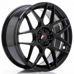 JR Wheels JR18 18x7,5 ET40 5x112/114 Glänzend Schwarz
