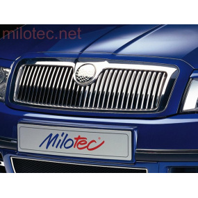 Frontmaskenstangen – Edelstahl, Škoda Superb