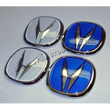 ACURA-ABZEICHEN VORN UND HINTEN BLAU – SET AUS 2 STÜCK