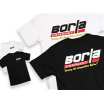 BORLA EXHAUST MARKEN-T-SHIRT SCHWARZ
