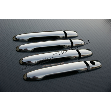 EDELSTAHL-Chrom-OMTEC-Kurbelabdeckungen – Mitsubishi Outlander 07-11