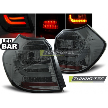 BMW E87/E81 2004-08.2007 Rückleuchten, getönte LED-Leiste