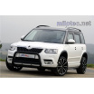 Kotflügelkanten, ABS schwarz metallic – Škoda Yeti Facelift City