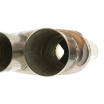Mittelschalldämpfer 76mm TurboWorks LT 409SS 355mm