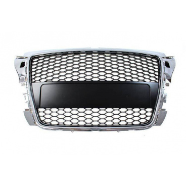 Grill Audi A3 8P Facelift RS-Stil Chrom-Schwarz