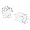 Kraftstofftank Swirl Pot 3L TurboWorks für 2 Pumpen 250LPH (im Set) Schwarz