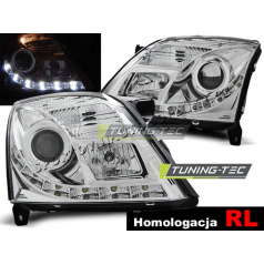 OPEL VECTRA C 04.2002-08.2005 VORDERE KLARLEUCHTEN, TAGESLICHT, LED-TAGFAHRLICHT, CHROM