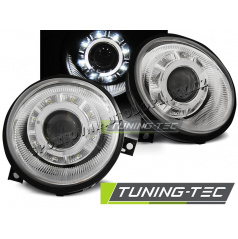 Klare Frontleuchten für VW Lupo 1998-05, Tageslichtchrom