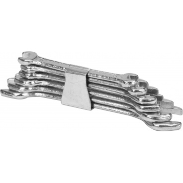 Flachschlüsselsatz 6-tlg. 6 - 17 mm Clip