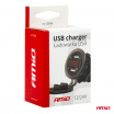 Ladegerät 2xUSB 12/24V MOD-0612V 24V MOD-06 AMiO-02856