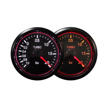 Auto Gauge T270 52mm Uhr - Turbo -1/2 Auto Gauge T270 52mm Uhr - Turbo -1/2
