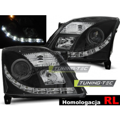OPEL VECTRA C 04.2002-08.2005 VORDERE KLARLEUCHTEN, TAGESLICHT, LED-TAGFAHRLICHT, SCHWARZ