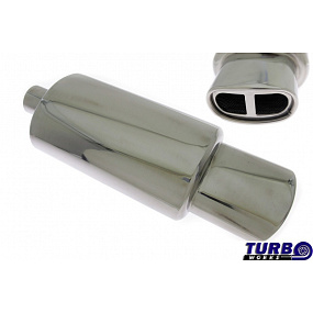 Sportauspuff TurboWorks ovale Spitze 2