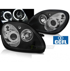 MERCEDES R170 SLK 04.1996–2004 Angel Eyes CCFL schwarze klare Frontscheinwerfer