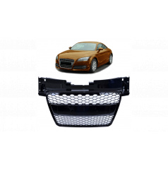 Grill Audi TT 8J RS-Stil Glänzend Schwarz 06-14