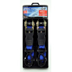 Gurt mit Ratsche und Haken 2 Stück 125daN 24mm x 4,50m TÜV