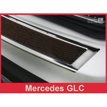 Carbon-Abdeckung – Schwellenschutz für die hintere Stoßstange Mercedes GLC 2015+ Carbon-Abdeckung – Schwellenschutz für die hintere Stoßstange Mercedes GLC 2015+