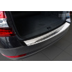 Edelstahlabdeckung – Schutz der hinteren Stoßstangenschwelle des Škoda Octavia III FL Kombi 2016+