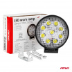 Arbeitsleuchte rund 9 LED 110x110 m 35W FLAT 9-36V