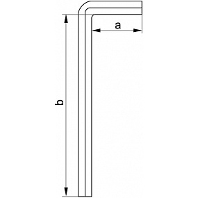 Inbusschlüssel 10.0 mm 6 Stk