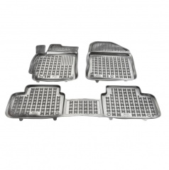 Gummi-Fußmatten, Hyundai Elantra VI, 2019+, nach Facelift