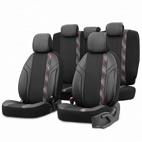 OTOM HORIZON 1801 RED 3-ZIP Autositzbezug-Set OTOM HORIZON 1801 RED 3-ZIP Autositzbezug-Set