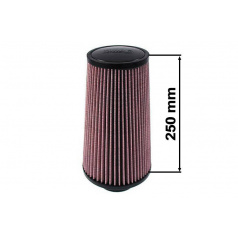 TurboWorks Kegelfilter H:250mm OTW:101mm Violett