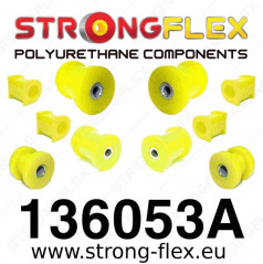 Opel Corsa B StrongFlex Sport Satz Silentblöcke für Vorder- und Hinterachse 10-tlg