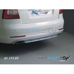 Heckstoßstangendiffusor – für Škoda Octavia II Facelift-Limousine/Kombi-Lackierung