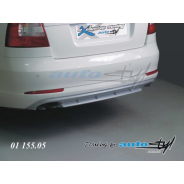 Heckstoßstangendiffusor – für Škoda Octavia II Facelift-Limousine/Kombi-Lackierung