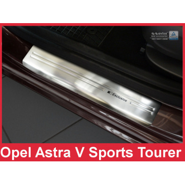 Edelstahl-Einstiegsleisten 4 Stück Opel Astra 5 K Sports Tourer 2015-17