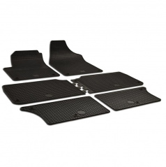 Gummiteppiche-Gummi-Automatten, Seat ALHAMBRA, 1996-2009, 6 DS