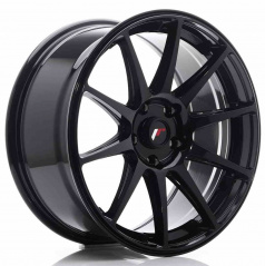 JR Wheels JR11 18x8,5 ET35 5x120 Glänzend Schwarz