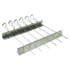 Grillset für Spieße groß, 43cm, 6 Stück