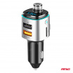 FM-Autotransmitter 2×USB-A microSD 12V 24V AMIO-04654